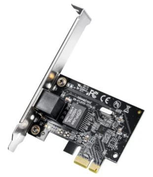 CUDY Cudy PE10 GIGABIT ETHERNET PCI-Express CARD 10/100/1000 (alt. NIC-GX1)