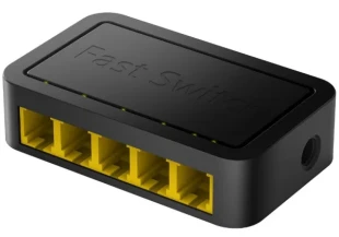 CUDY Cudy FS105D LAN 5-Port 10/100 Switch auto-negotiation RJ45 ports