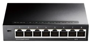 CUDY Cudy GS108 metalni 8-Port Gbit desktop Switch, 8x RJ45 10/100/1000