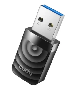 CUDY Cudy WU1300S AC1300 WiFi Dual Band USB3.0 MINI adapter,  2.4+5Ghz, 20dBm, 2dBi longe range