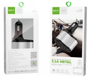 Auto Punjac 2x Usb + Uticnica Golf GF-C14
