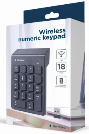 GEMBIRD KPD-W-02 Gembird bezicna numericka tastatura