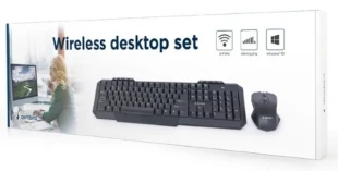 GEMBIRD KBS-WM-02 Gembird Gejmerska tastatura US + bezicni mis USB