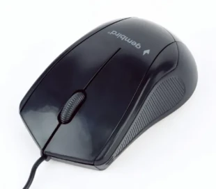 GEMBIRD MUS-3B-02 ** Gembird Opticki mis 1000Dpi 3-button black 105mm USB (237)