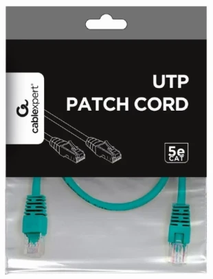 PP12-0.5M/G Gembird Mrezni kabl, CAT5e UTP Patch cord 0.5m green