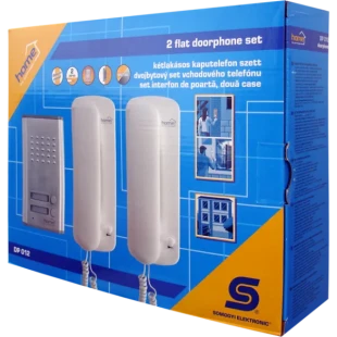 Zicni interfon DP012, dve unutrasnje slusalice, Max 450m