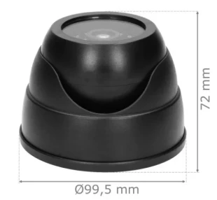 VIRONE Lazna kamera CD-4 CCTV Dummy na baterije 3xAAA, LED
