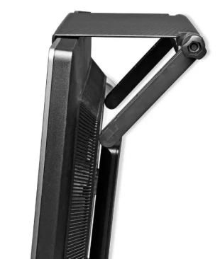 NEDIS ERGOSTS100BK Polica za AV uredaje na TV-u/Monitor-u 340x160x25mm