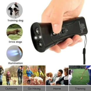 GEMBIRD SMART-DOG-FLASHLIGHT-AT-D003 Gembird lampa + ultrazvucni RASTERIVAC PASA, Dreser za pse