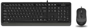 A4 TECH A4-F1010 A4Tech Fstyler tastatura US-LAYOUT + mis USB, Grey