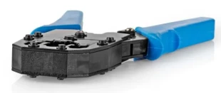 NEDIS CCGB89510BU Klesta za krimpovanje CAT5, CAT5e, CAT6, CAT6a, RJ10, RJ11, RJ45, Secenje + skidanje