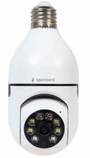 GEMBIRD TSL-CAM-WRHD-01 Gembird Smart rotating wifi camera, ZA SIJALICNO GRLO E27, 1080p TUYA