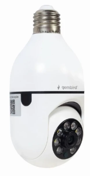 GEMBIRD TSL-CAM-WRHD-01 * Gembird Smart rotating wifi camera, ZA SIJALICNO GRLO E27, 1080p TUYA FO (1699)