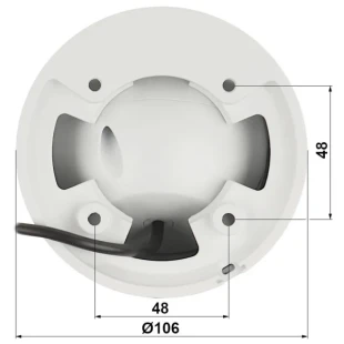 Dahua HAC-HDW1200T-IL-A-0280B-S6 2MP Eyeball kamera sa hibridnim iluminatorima