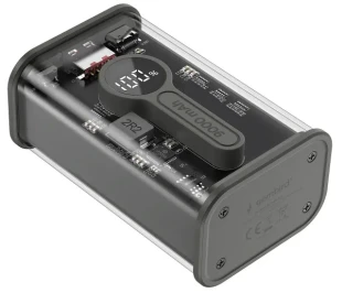 GEMBIRD PB09-TQC3-01 Gembird power bank 9000 mAh, crni