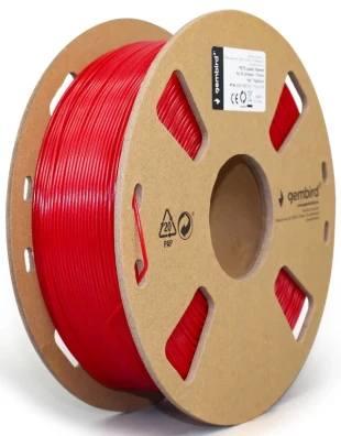 GEMBIRD 3DP-PETG1.75-01-R PETG Filament za 3D stampac 1.75mm, kotur 1KG RED