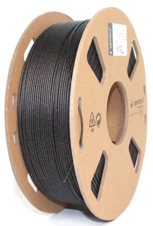 GEMBIRD 3DP-PLA-MX3-01-GBK *PLA Filament-Three galaxy-za 3D stampac 1.75mm, kotur 1KG Black