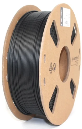 GEMBIRD 3DP-PLA+1.75-02-BK PLA-PLUS Filament za 3D stampac 1,75mm kotur 1KG Black (jaci od standardnog PLA)