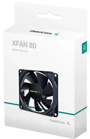 DEEPCOOL DeepCool XFAN80 80x80x25mm ventilator hydro bearing 1800rpm 21CFM 20dBa