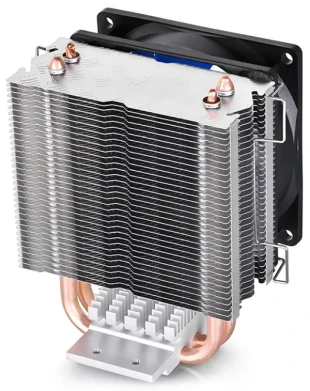 DEEPCOOL DeepCool ICE EDGE MINI FS V2.0 UNI kuler 100W 80mm.Fan +/-2200rpm 25CFM 24dBa LGA 1156/K8/FM/AM4