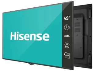 Monitor HISENSE 49 inca 49BM66AE 4K UHD 500 nita Digital Signage Display - 24/7 Operation