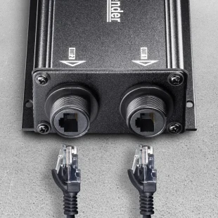 Cudy POE25 30W Gigabit PoE+/PoE Injector, 2-Channel Outdoor PoE Extender, 100m