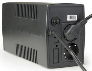 EG-UPS-B650 Gembird 650VA 390W AVR  UPS, 2 x Shuko output sockets, black