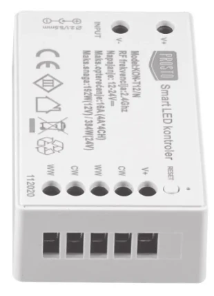 Wi-Fi smart LED kontroler CCT 192W KON-T12/N