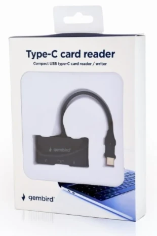 GEMBIRD UHB-CR3-02 Gembird USB Type-C SDXC citac kartica za mobilne telefone i tablete