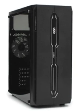 UGD Kuciste Joker K27 ATX, providna stranica, ugradjen 1x RGB kuler, crno