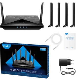 CUDY Cudy LT700 AC1200 Wi-Fi 4G LTE-Cat6 Gigabit Router