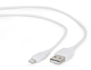 CC-USB2-AMLM-W-1M Gembird USB 2.0 A-plug to 8-pin usb Apple iphone cable 1M White