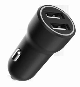 GEMBIRD TA-UC-2A15-CAR-01 Gembird 2-port USB car charger, 3.1A, 15.5W, black