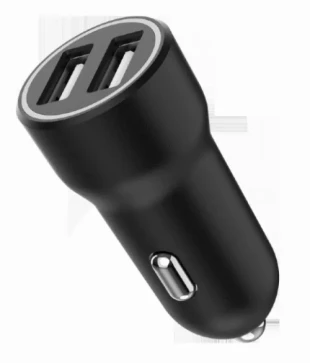 GEMBIRD TA-UC-2A15-CAR-01 Gembird 2-port USB car charger, 3.1A, 15.5W, black