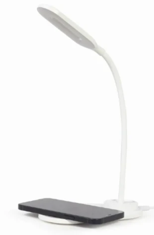 GEMBIRD TA-WPC10-LED-01-W Gembird LED Stona lampa + QI bezicni punjac max10W White