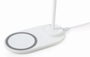 GEMBIRD TA-WPC10-LED-01-W Gembird LED Stona lampa + QI bezicni punjac max10W White