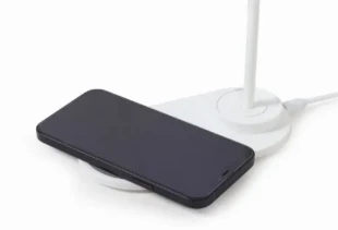 GEMBIRD TA-WPC10-LED-01-W Gembird LED Stona lampa + QI bezicni punjac max10W White