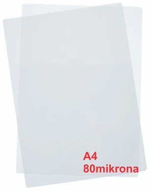 Duplo Folija za plastifikaciju A4, 216x303mm, 80mikron (papir za laminaciju) 100 listova