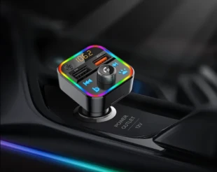 PROSTO BT FM transmiter i USB auto punjač, MP3 plejer, BASS boost, RGB