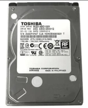 HDD 2.5 ** 1TB MQ01ABD100V Toshiba 8mb 5400rpm SATA 9.5mm