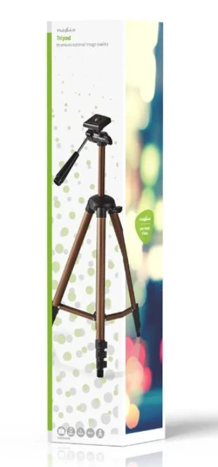 NEDIS TPOD2100BZ Foto video Stativ, Tilt, Tripod + Torba, aluminium, MAX 130cm (max 2KG)