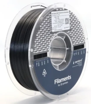 GEMBIRD 3DP-ABS1.75HY-01-BK ABS filament velike brzine za 3D stampac 1.75mm, kotur 1KG BLACK