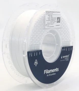 GEMBIRD 3DP-PETG1.75HY-01-W PETG filament velike brzine za 3D stampac 1.75mm, kotur 1KG WHITE