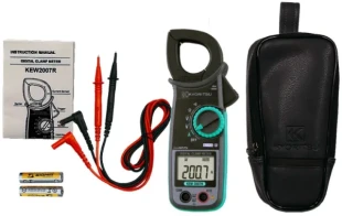 Kyoritsu Kew 2007R AC Digital Clamp Meter, True RMS, 400Hz