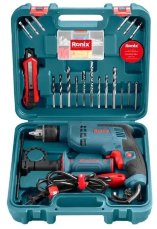 RONIX Busilica Ronix RS-0008 BMC udarna, 0-2500RPM, 750W, SET od 33delova