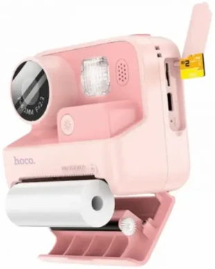 hoco. Deèija kamera sa štampaèem, 2 inèa IPS LCD, 720p, microSD - DV200 Pink