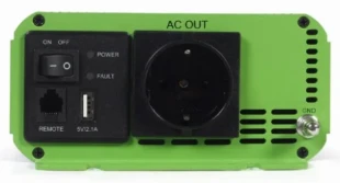 EG-PWC-PS1000-01 Gembird 12V Cist sinusni inverter DC/AC 1000W + USB port, 2,7KG