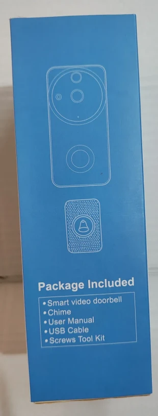 GEMBIRD CAM-IP2MP-Z03Y GMB * Doorbell + Chime 2 mpix microSD tuya app Two-way voice (5184)