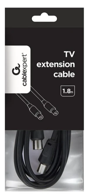 GEMBIRD CCV-515 Gembird Koaksialni kabl sa konektorima TV plug to TV socket 1.8 meter antenski