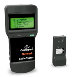GEMBIRD NCT-3 Gembird Digital network cable tester. Suitable for Cat 5E, 6E, coaxial, and telephone cable